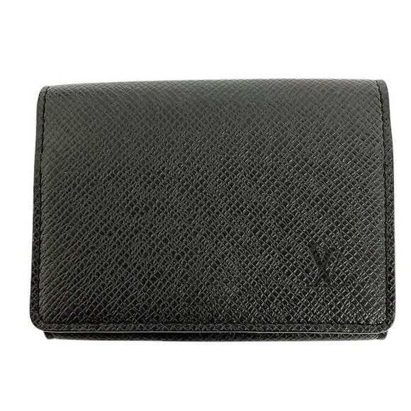 Louis Vuitton Envelope Carte de Visite NM Taiga Card Case - Picture 1 of 9